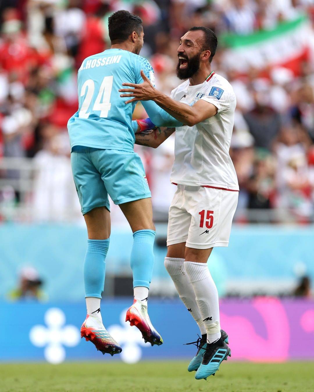 بازی امروز ایران ولز از نگاه دوربین فیفا