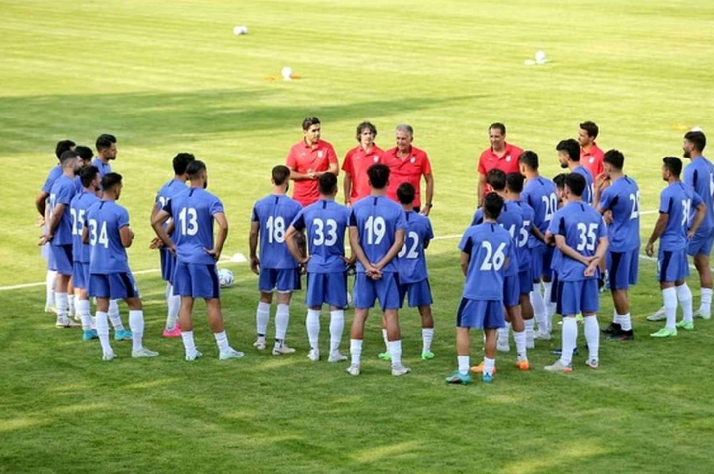 پرداخت پاداش بازیکنان تیم ملی پیش از بازی با آمریکا