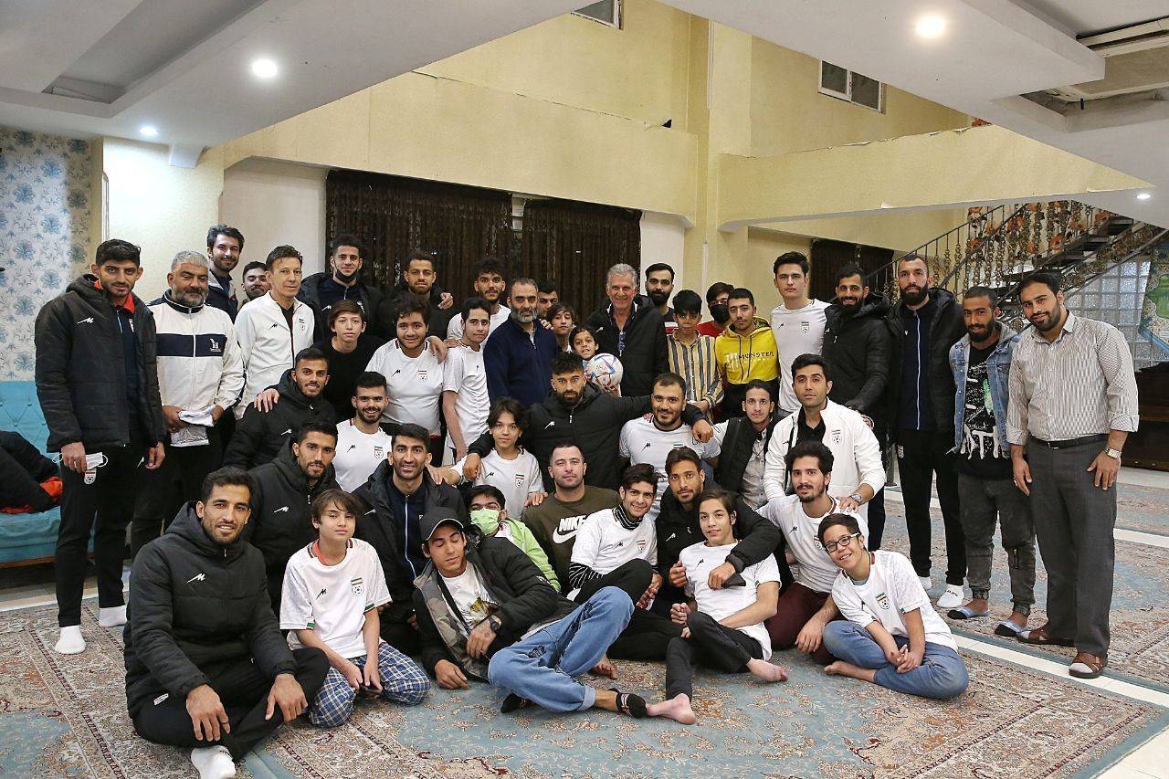 اقدام خیرخواهانه کی‌روش و بازیکنان تیم ملی