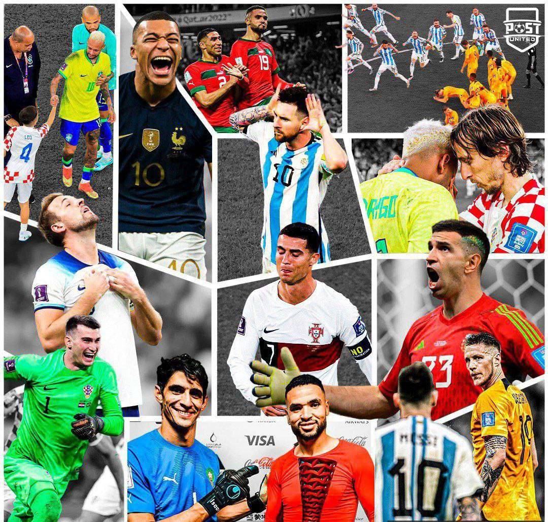 تصاویر منتخب از مرحله یک چهارم نهایی جام جهانی 2022