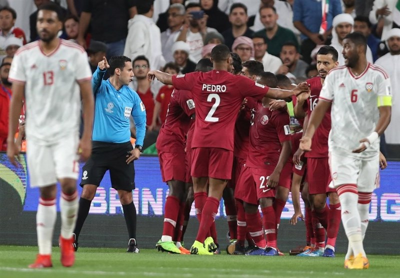 تاجیکستان 0-1 قطر؛ قطری‌ها، اولین تیم مرحله حذفی