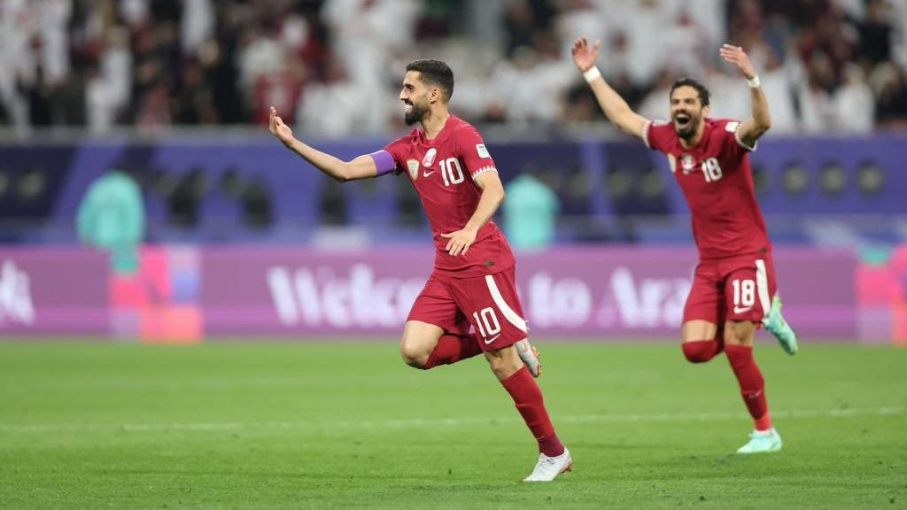 صعود مقتدرانه قطر / سوپرگل الهیدوس و پاس گل عفیف