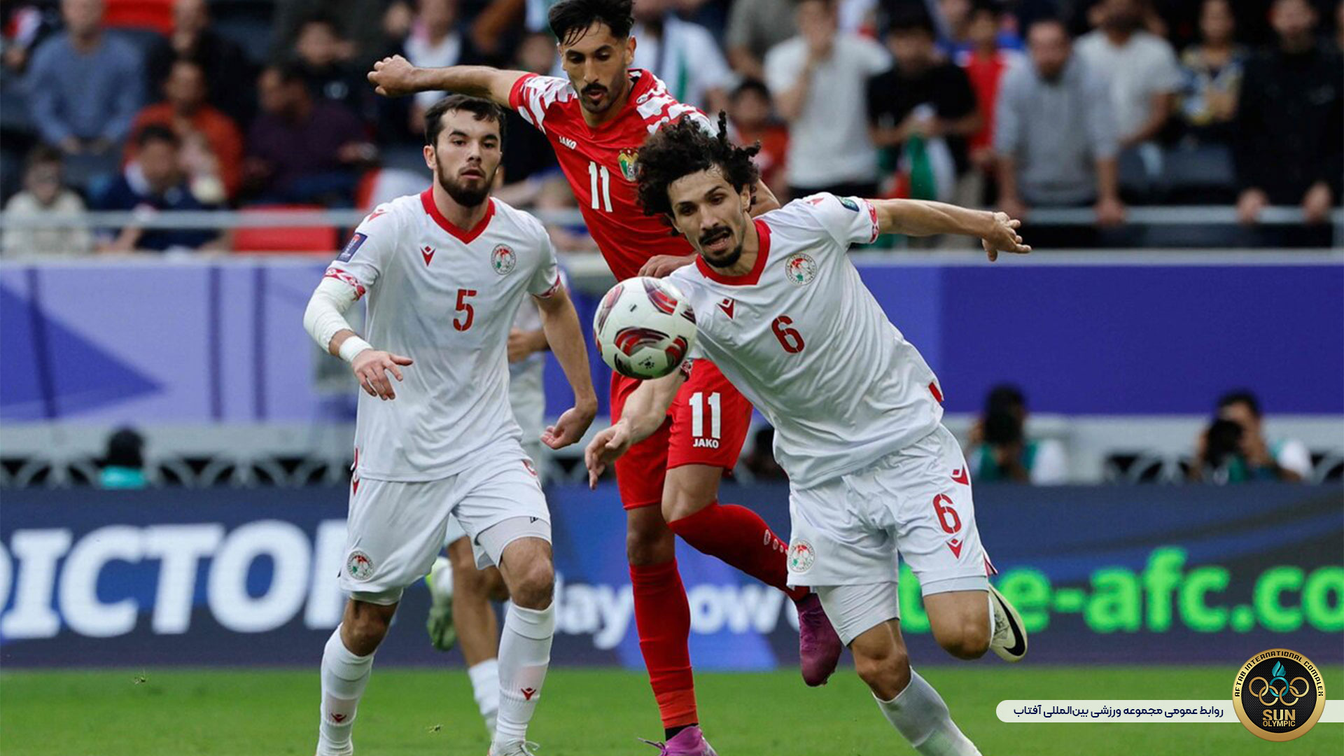 تاجیکستان 0-1 اردن؛ صعود تاریخی به کمک مدافع پرسپولیس!