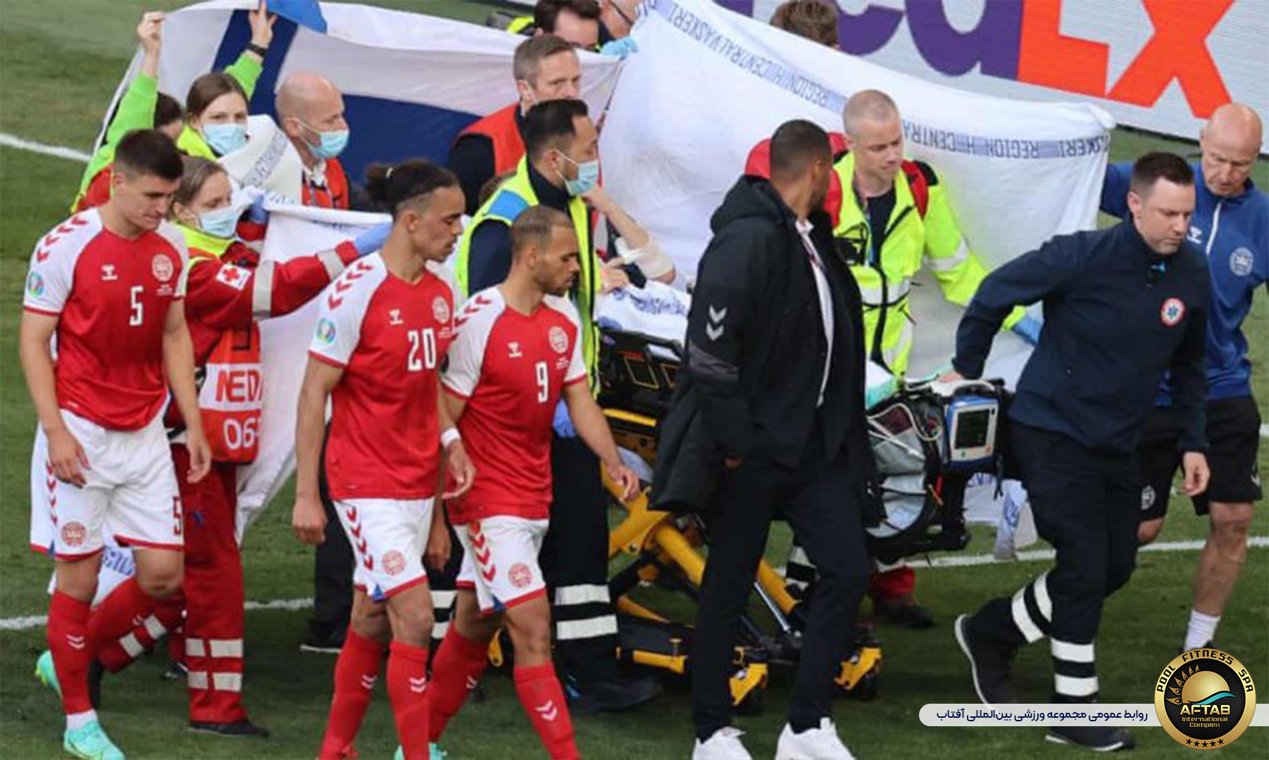 داستان زیبای یورو: گلزنی اریکسن 3سال بعد از آن روز تلخ!‏
